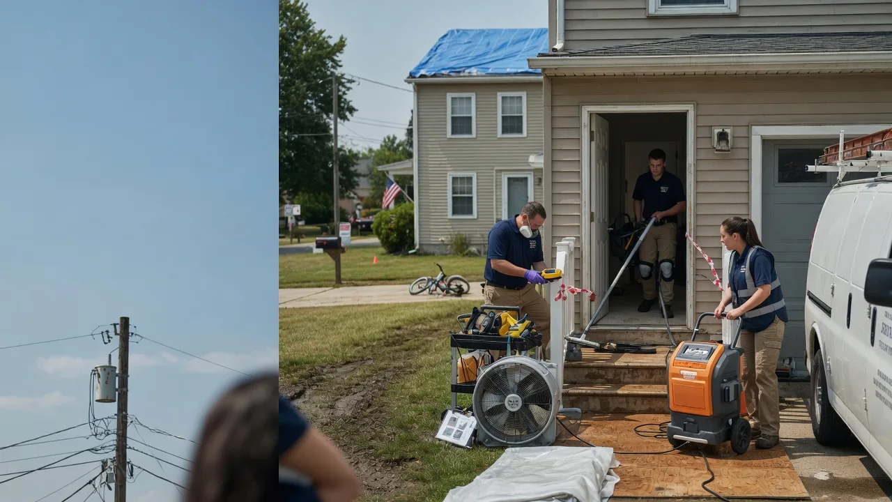 Water Damage Repair in Poteau, OK near me